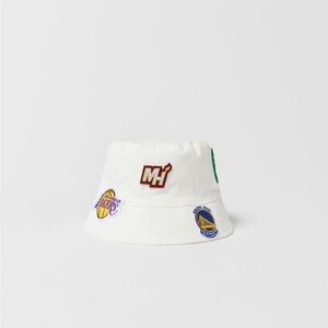Zara Baby NBA Patch Bucket Hat Size 3-5 years